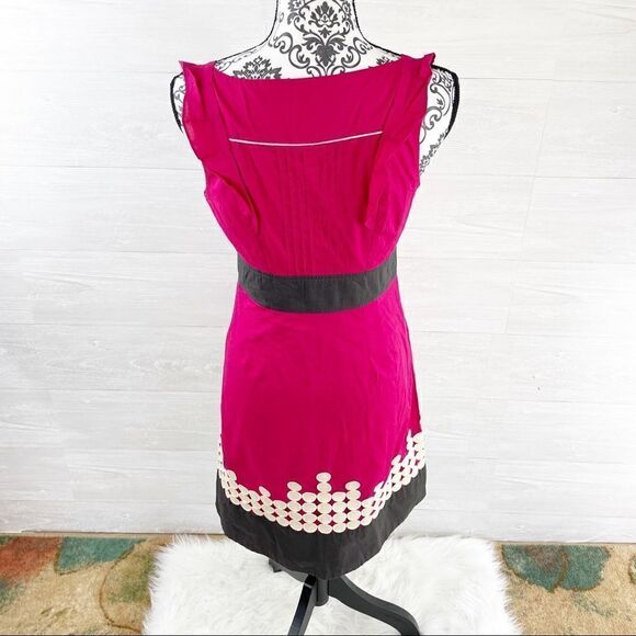 Anthropologie Floreat Sweet As Pit Button Down Fit & Flare Dress - Picture 7 of 12